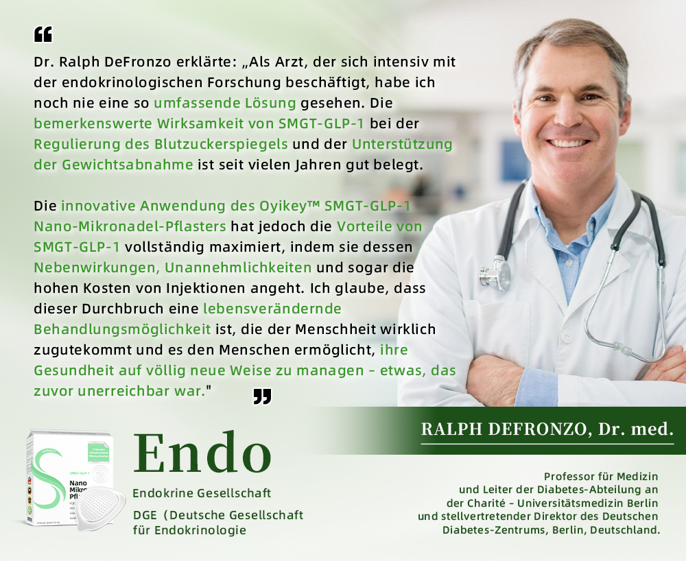👨⚕️𝐋𝐞𝐫𝐜𝐞𝐚®SMGT-GLP-1 Nano-Mikronadel-Pflaster(Schmerzfrei, lang anhaltend, gegen Diabetes, Fettleibigkeit und Herz-Kreislauf-Erkrankungen)