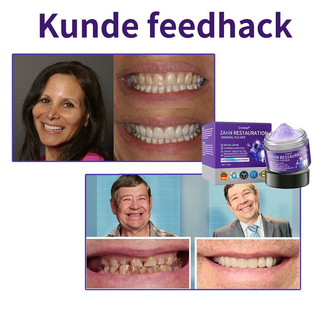 Zahnreparatur-Mineralpuderđ§CvreozÂŽ(Empfohlen von der EAD)Zusätzliche 30 % Rabatt