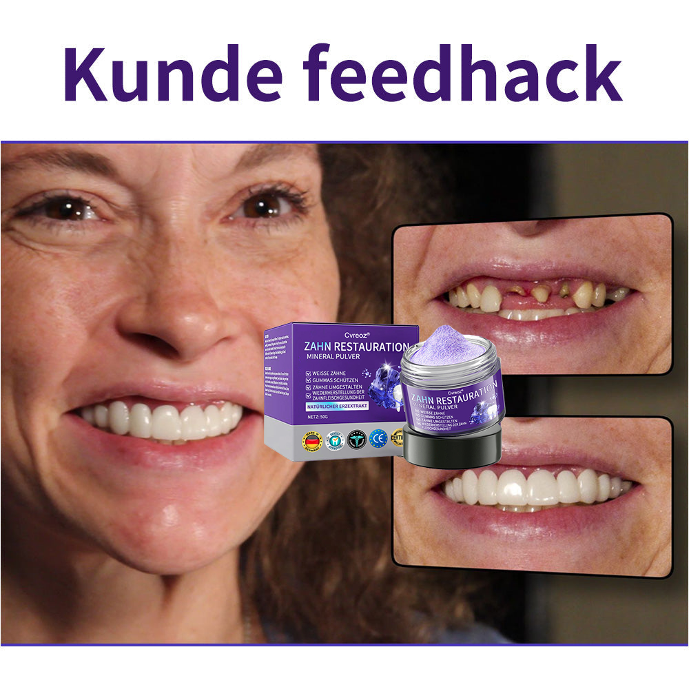 Zahnreparatur-Mineralpuderđ§CvreozÂŽ(Empfohlen von der EAD)Zusätzliche 30 % Rabatt