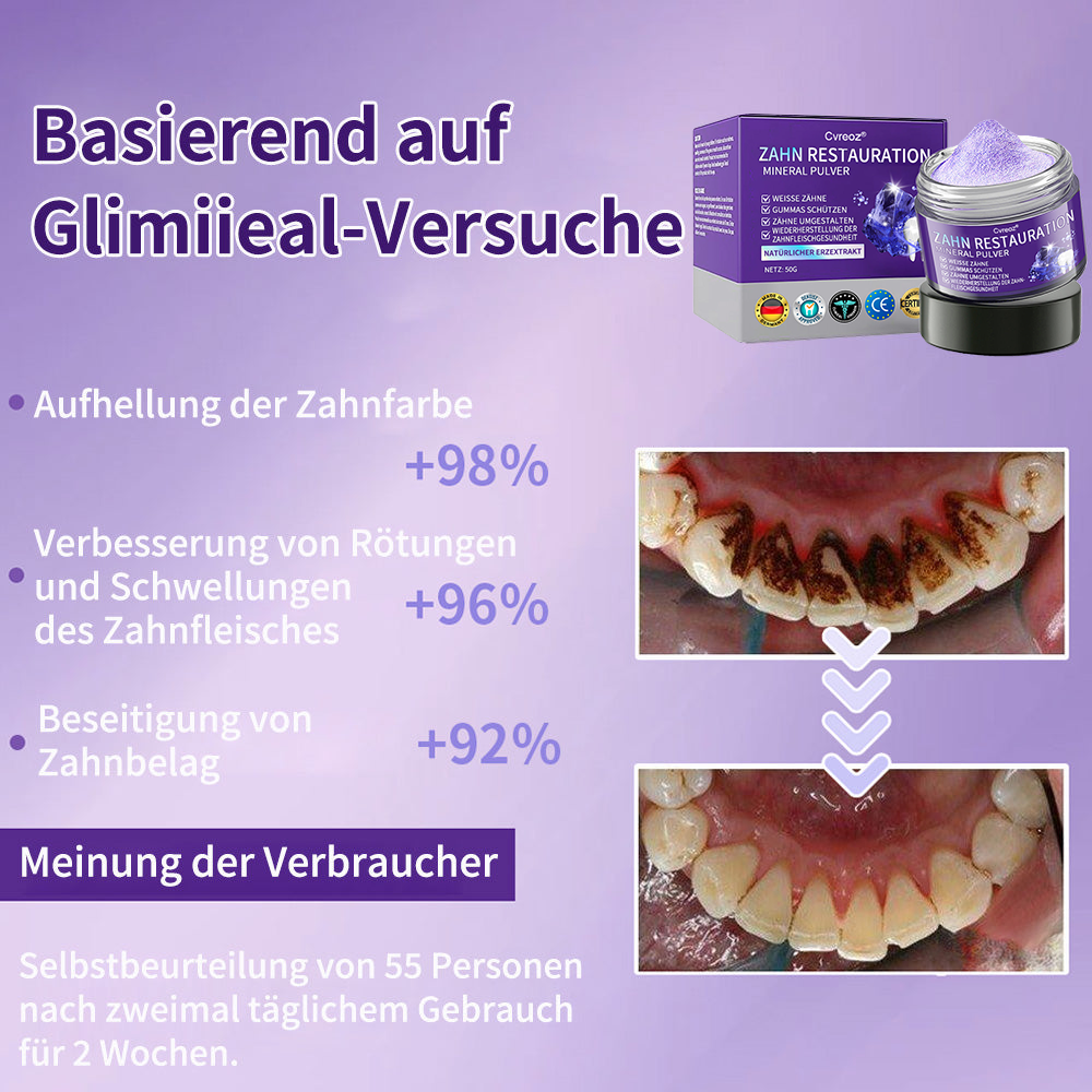 Zahnreparatur-Mineralpuderđ§CvreozÂŽ(Empfohlen von der EAD)Zusätzliche 30 % Rabatt
