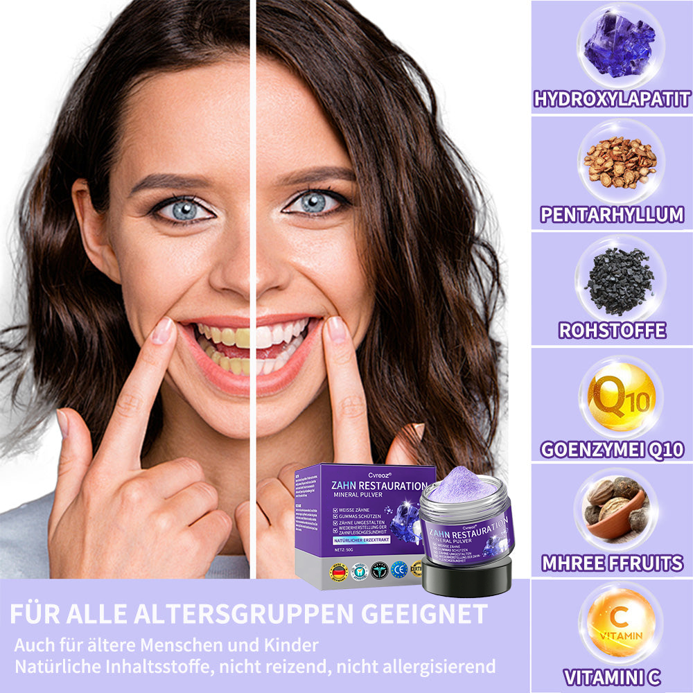 Zahnreparatur-Mineralpuderđ§CvreozÂŽ(Empfohlen von der EAD)Zusätzliche 30 % Rabatt