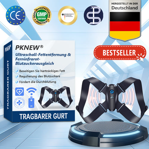 ⚡𝐏𝐊𝐍𝐄𝐖® Ultraschall- und Ferninfrarot-Therapiegerät👨⚕️ Original 2-in-1-Therapie | Beseitigt hartnäckiges Fett und fördert den Stoffwechsel