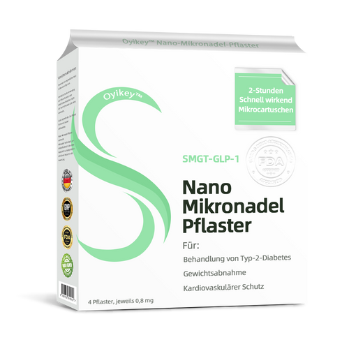 👨⚕️𝐋𝐞𝐫𝐜𝐞𝐚®SMGT-GLP-1 Nano-Mikronadel-Pflaster(Schmerzfrei, lang anhaltend, gegen Diabetes, Fettleibigkeit und Herz-Kreislauf-Erkrankungen)