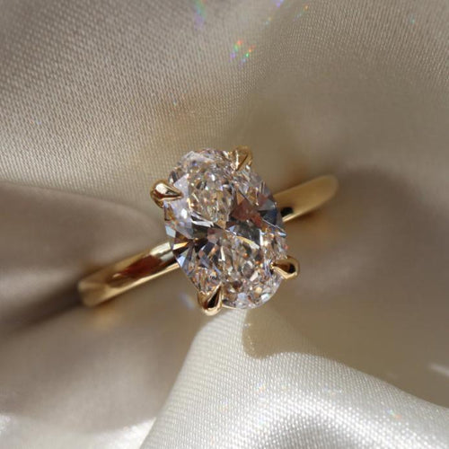【 Offizieller Markenshop 】Eterna Magnetology Moissanite Diamantring