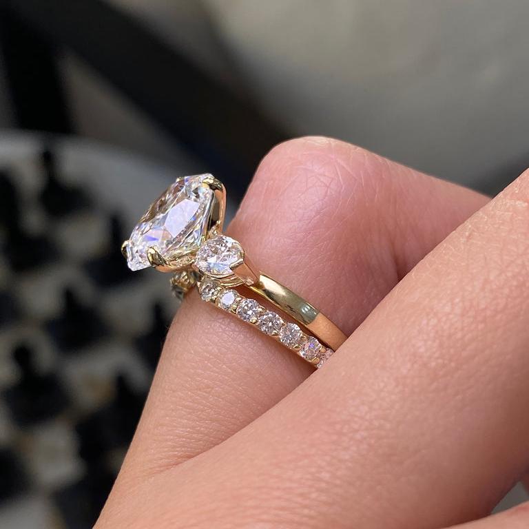 【 Offizieller Markenshop 】Eterna Magnetology Moissanite Diamantring