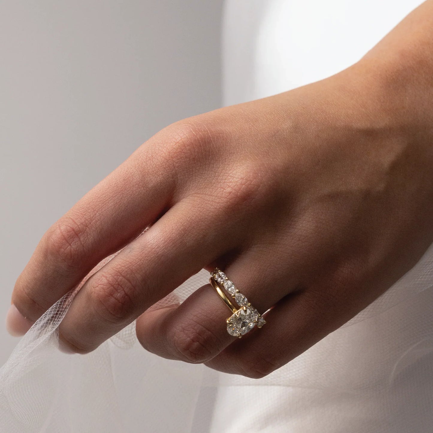 【 Offizieller Markenshop 】Eterna Magnetology Moissanite Diamantring