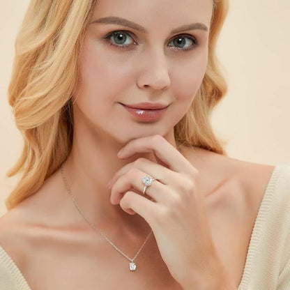 【 Offizieller Markenshop 】Eterna  Magnetology Moissanite Diamantring