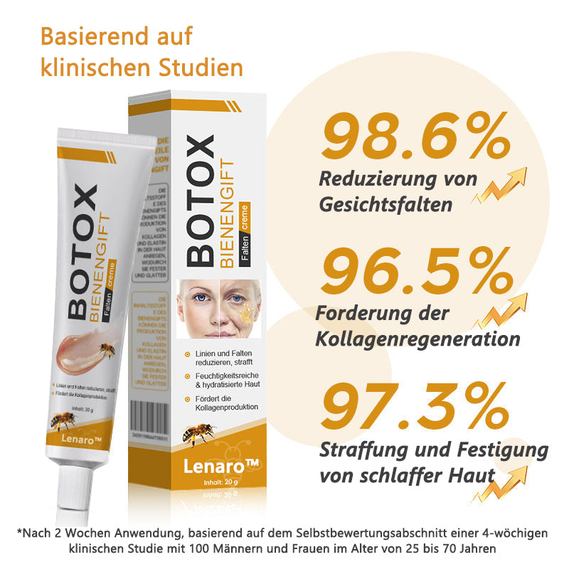 Letzter Tag der Aktion: 70 % Rabatt - ✨Lenaro™ Botox Bienenvenom Faltenentfernungscreme