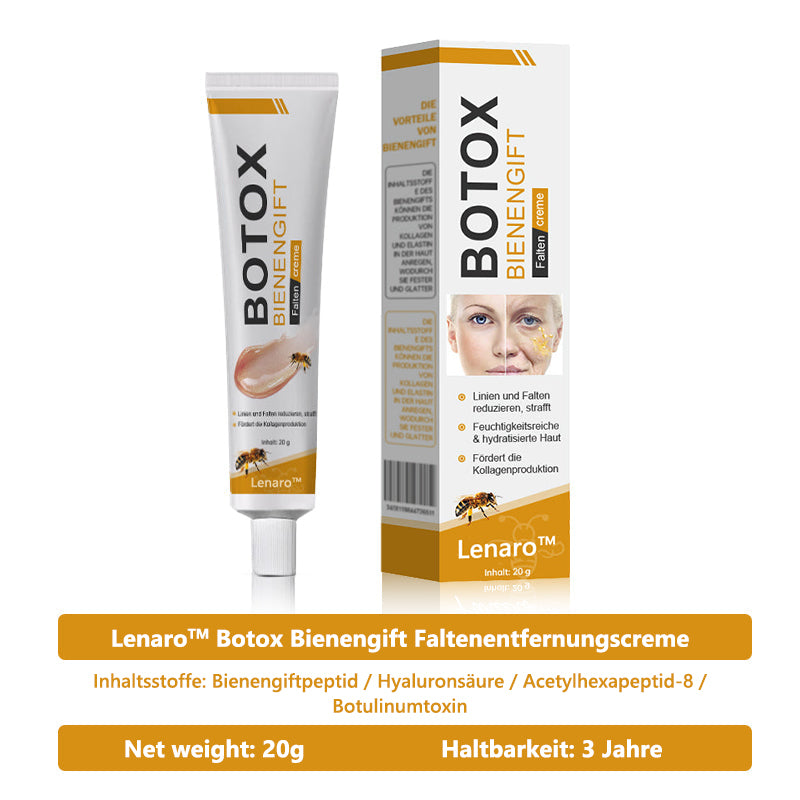 Letzter Tag der Aktion: 70 % Rabatt - ✨Lenaro™ Botox Bienenvenom Faltenentfernungscreme