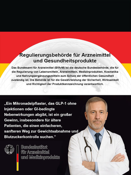 【Letzter Tag der Aktion –60 %】TLOPA® Schlankheits- & Gesundheits-Pflaster mit NANO-MIKRONADELN Tirzepatid-NIDDK 💕（Schmerzfrei, 24h-Wirkstofffreisetzung | Schnell 9 kg abnehmen | 90 % Zuckerreduktion）