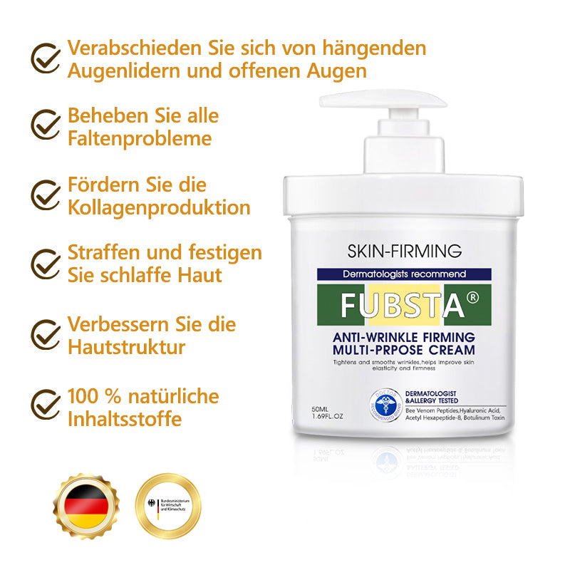 Fubsta® Advanced Straffende & Faltenreduzierende Creme: Botox Bienengift-Therapie✅