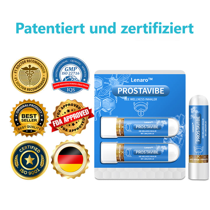 Letzter Tag der 70%-Reduzierung 💫Lenaro™ ProstaVibe Inhalator mit Honig für die Prostata 💪 Verabschieden Sie sich von Prostataproblemen