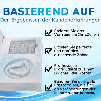 ✅Offizieller Store | PKNEW™ Formbare Zahnprothesen und spezielle Reinigungstabletten Zertifiziert durch die Deutsche Zahnärztliche Gesellschaft (DGZ)