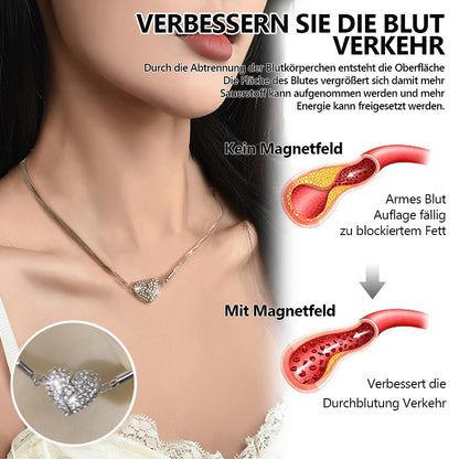 𝑪𝒁𝑻𝑰𝑪𝑳𝑬™ Magnetische Therapie Liebe Patchwork Halskette (🌙Zeitlich begrenzter Rabatt ⭐ Schlussverkauf 50% OFF)