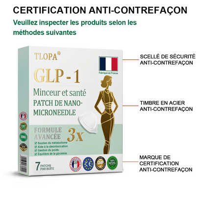 【Letzter Tag der Aktion –60 %】TLOPA® Schlankheits- & Gesundheits-Pflaster mit NANO-MIKRONADELN Tirzepatid-NIDDK 💕（Schmerzfrei, 24h-Wirkstofffreisetzung | Schnell 9 kg abnehmen | 90 % Zuckerreduktion）