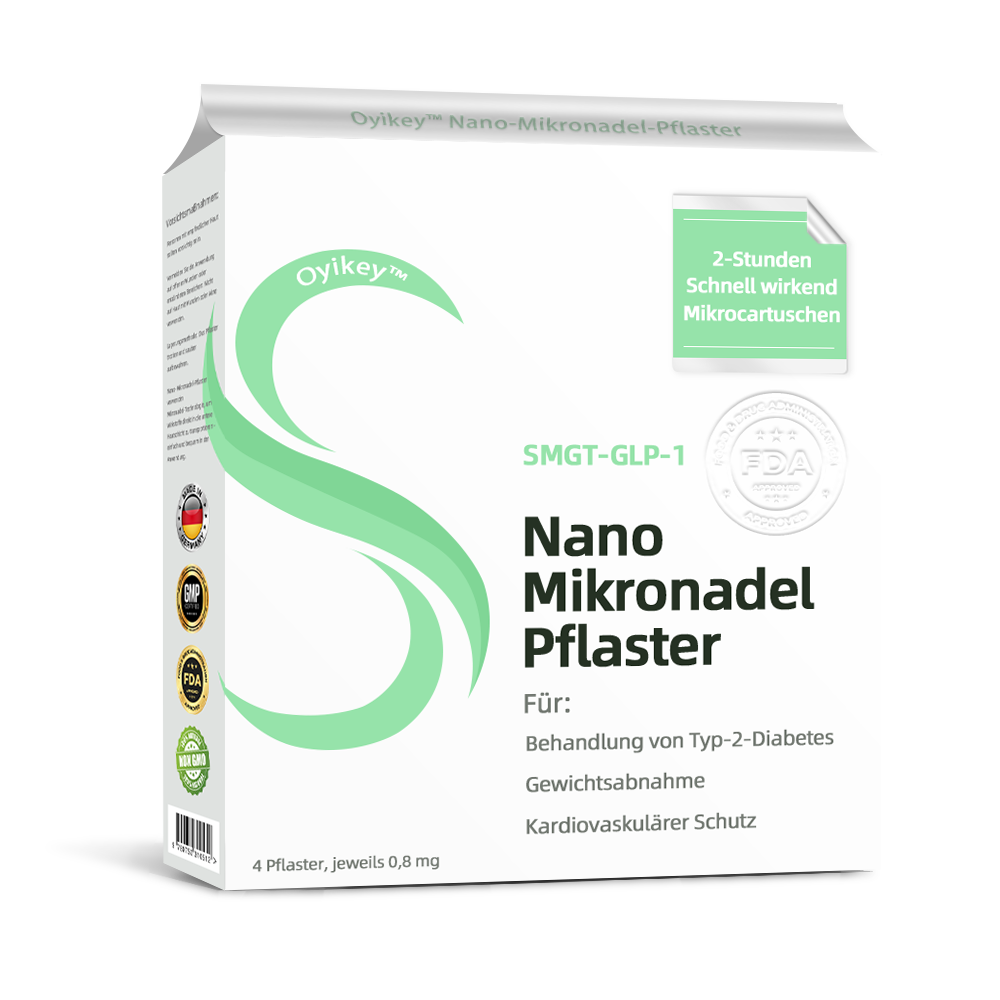 👨‍⚕️𝐋𝐞𝐫𝐜𝐞𝐚®SMGT-GLP-1 Nano-Mikronadel-Pflaster（Schmerzfrei, lang anhaltend, gegen Diabetes, Fettleibigkeit und Herz-Kreislauf-Erkrankungen）