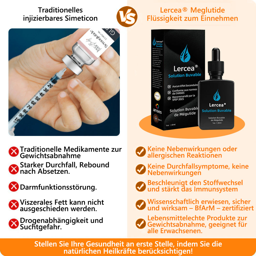 𝐋𝐞𝐫𝐜𝐞𝐚® 𝙈𝙚𝙜𝙡𝙪𝙩𝙞𝙙 𝙊𝙧𝙖𝙡 𝙇𝙞𝙦𝙪𝙞𝙙 🐋(Fettverbrennungsprodukt in Lebensmittelqualität, entwickelt von der Medizinischen Fakultät der Universität Heidelberg, sehr empfohlen von der DGL) 🍁