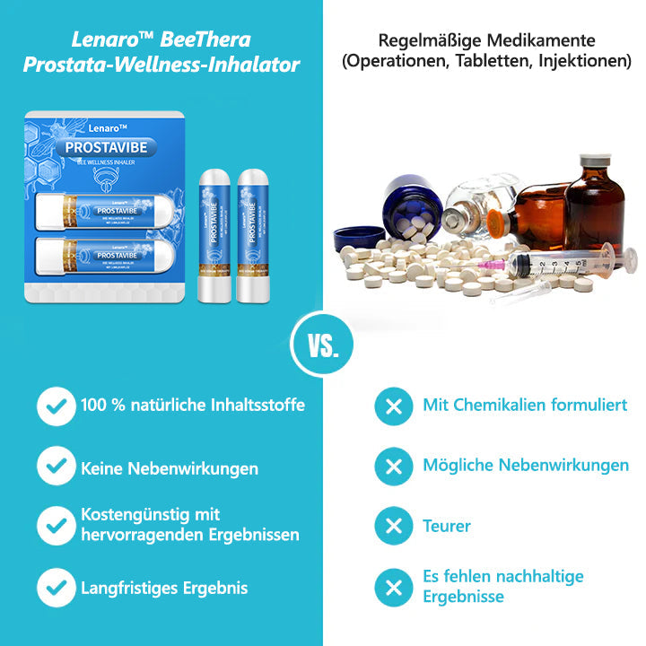 Letzter Tag der 70%-Reduzierung 🚀Lenaro™ ProstaVibe Inhalator mit Honig für die Prostata 💪 Verabschieden Sie sich von Prostataproblemen